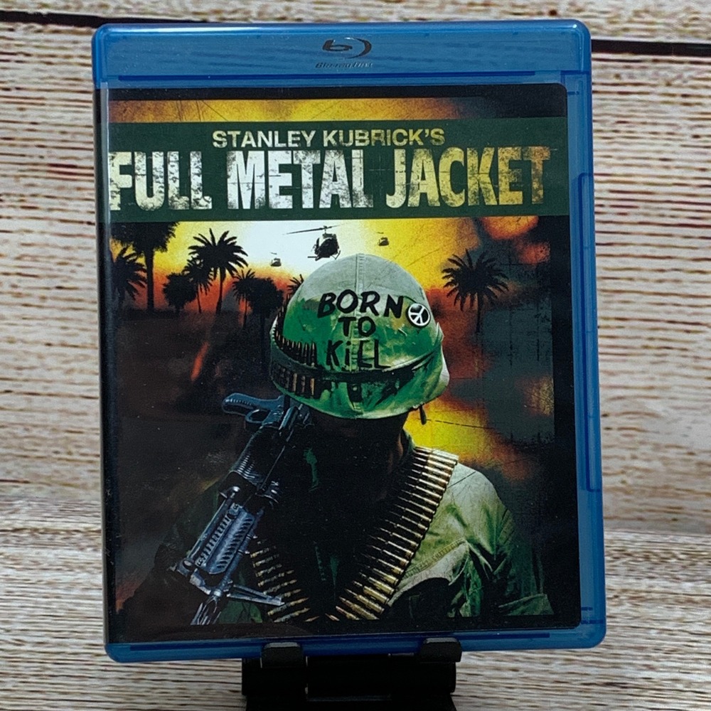 Full Metal‎ Jacket [1987 Blu Ray] Stanley Kubrick Disc Movie